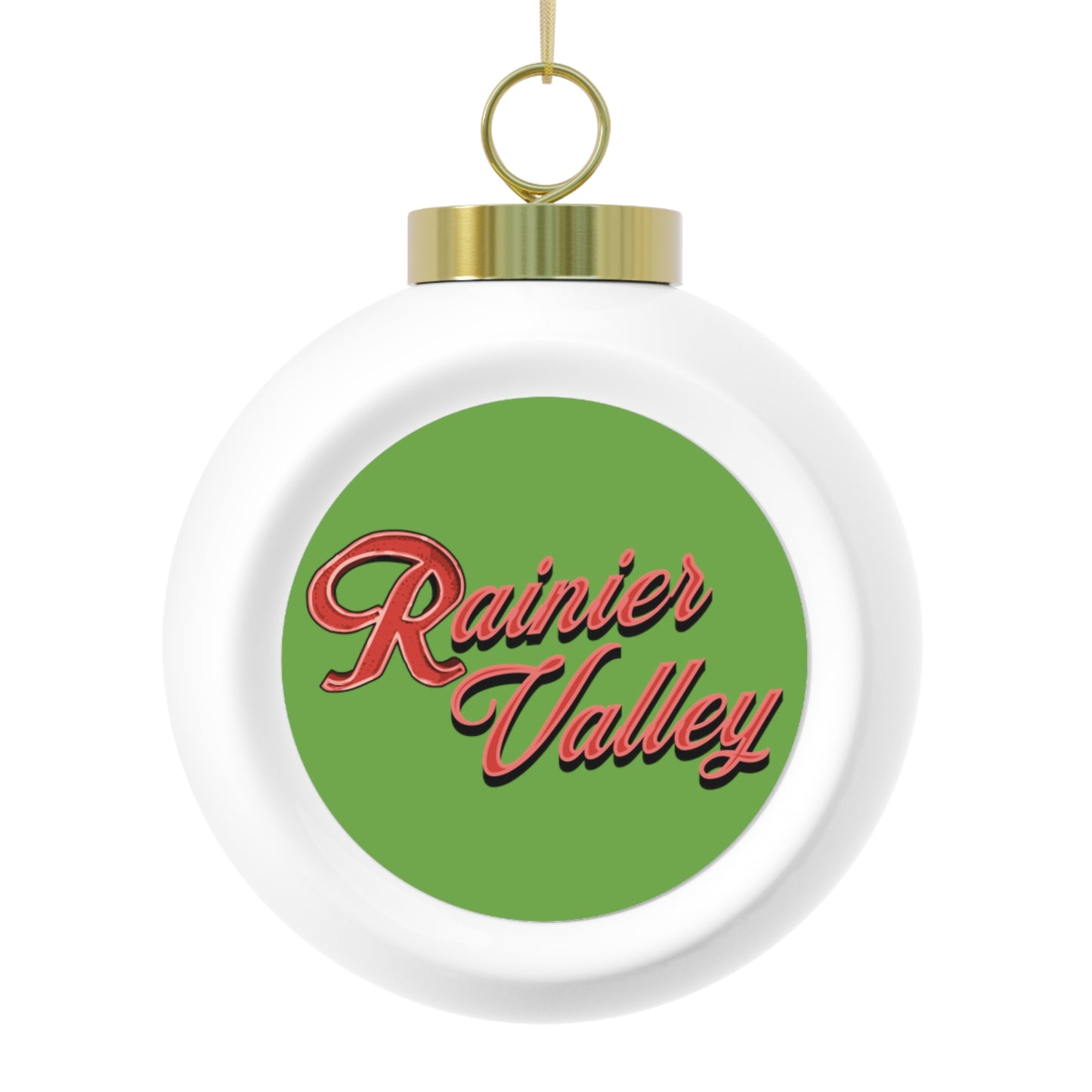 Seattle Certified Rainier Valley Christmas Ball Ornament