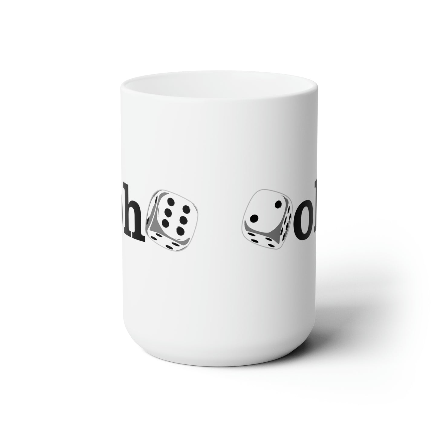 "Two oh Six" Dice 15 oz Microwave-Safe Ceramic Mug
