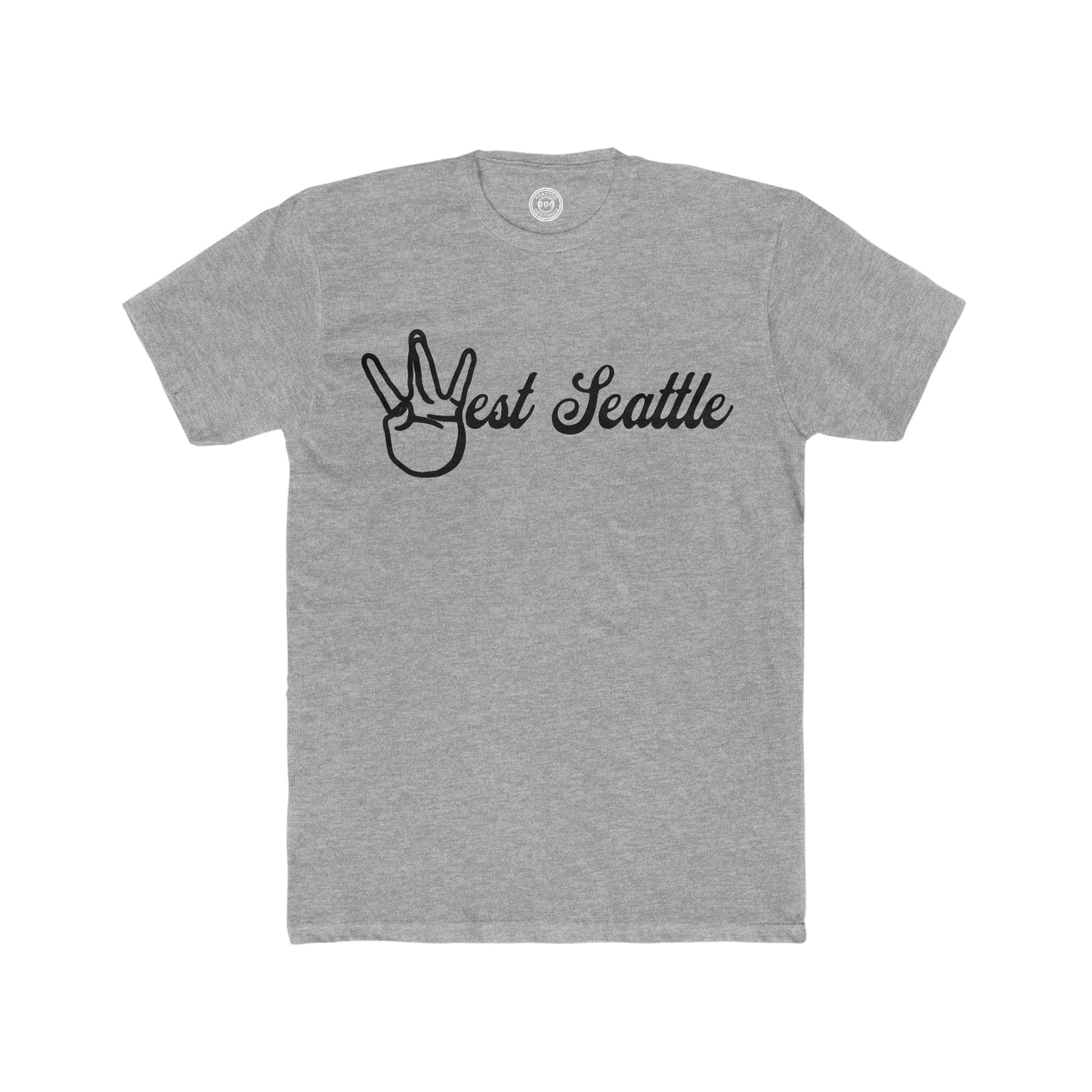 "Neighborhood Collection" West Seattle Unisex Cotton Crew Tee