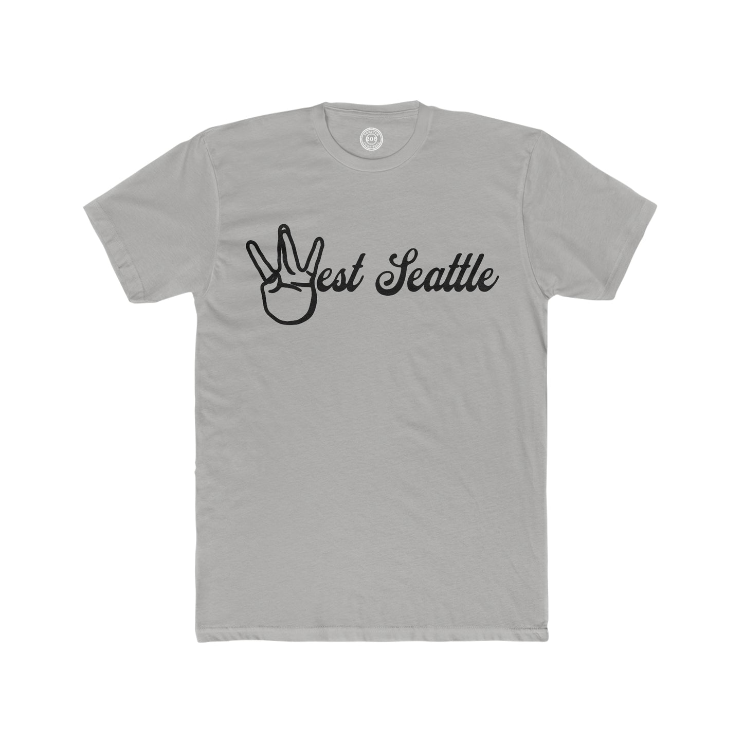 "Neighborhood Collection" West Seattle Unisex Cotton Crew Tee