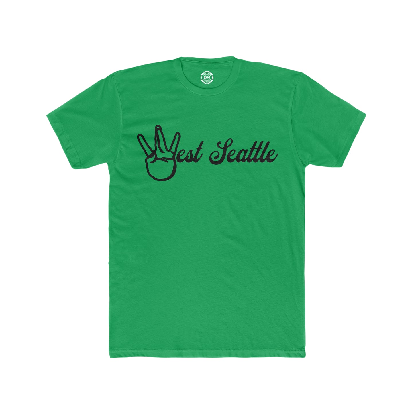 "Neighborhood Collection" West Seattle Unisex Cotton Crew Tee