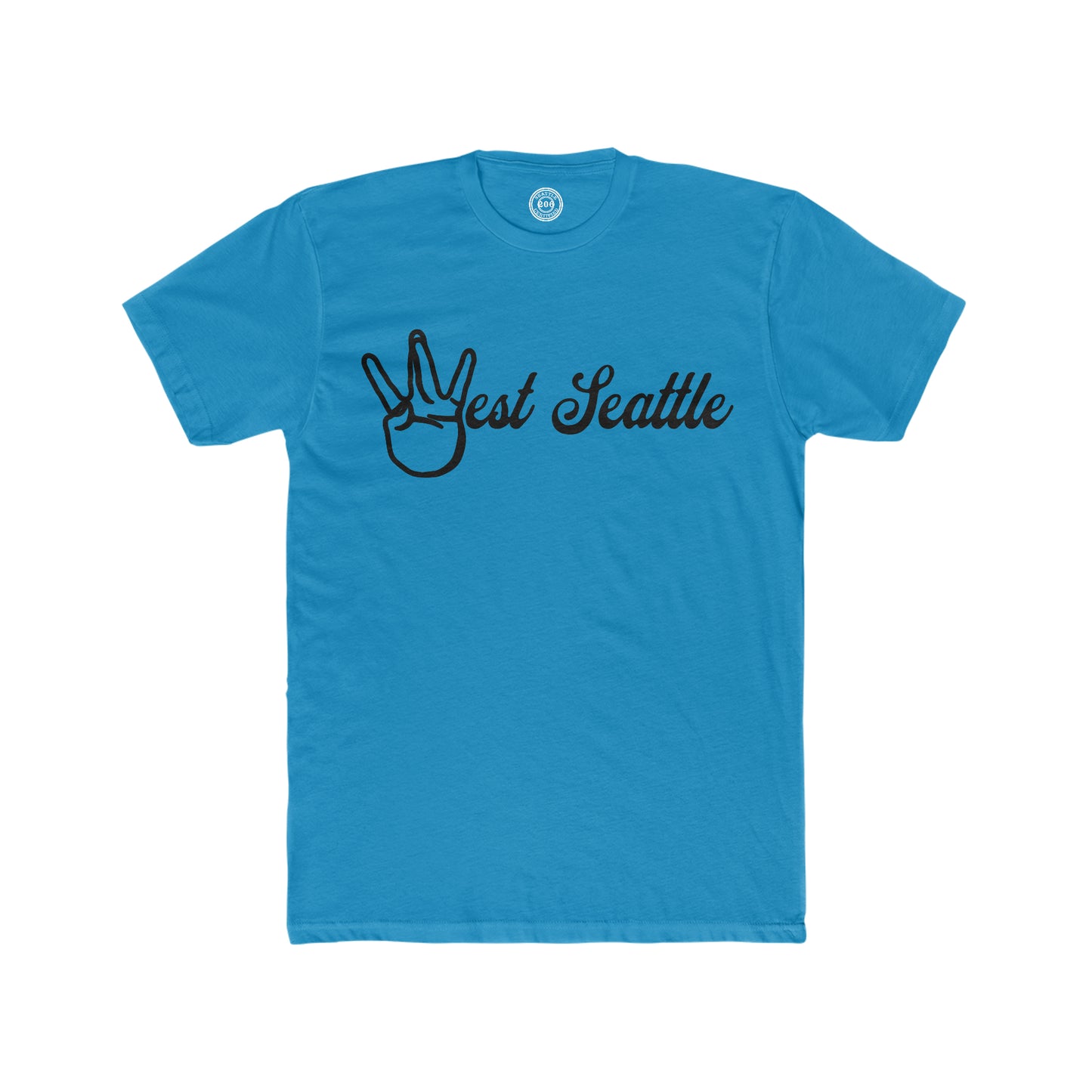 "Neighborhood Collection" West Seattle Unisex Cotton Crew Tee
