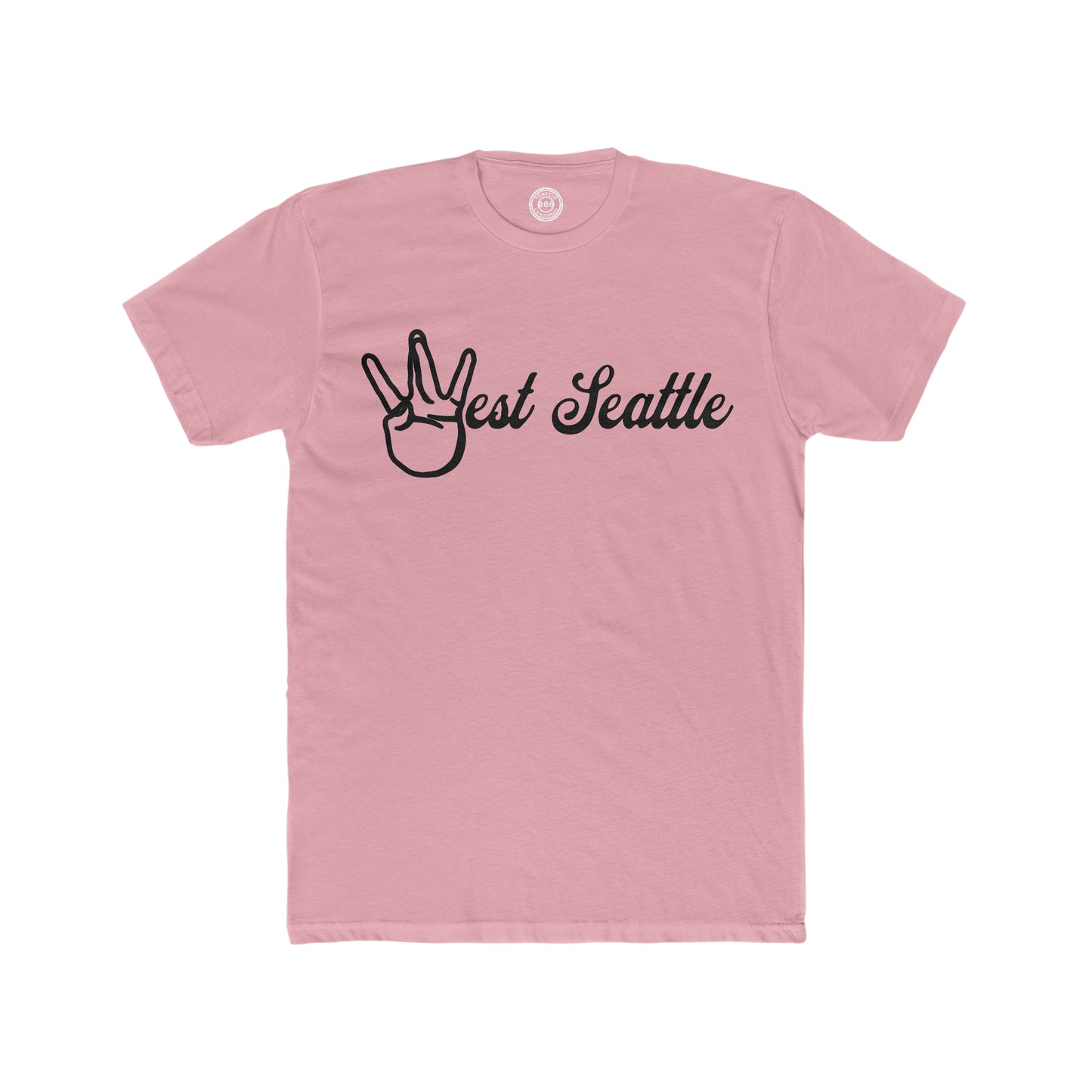 "Neighborhood Collection" West Seattle Unisex Cotton Crew Tee