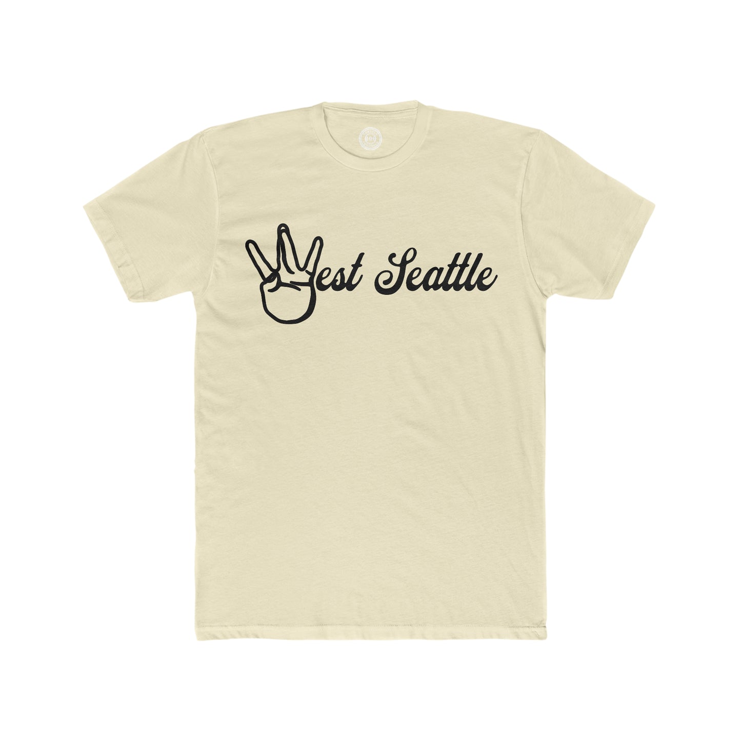 "Neighborhood Collection" West Seattle Unisex Cotton Crew Tee