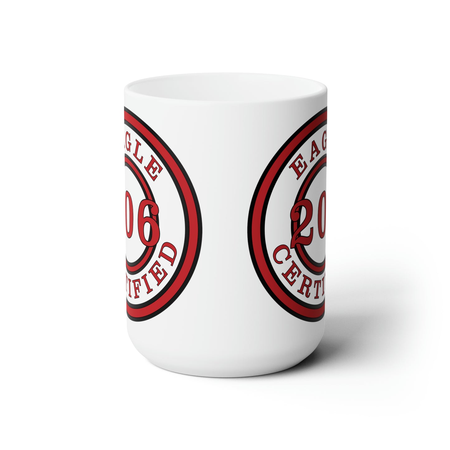 Seattle Certified Cleveland Eagles 15 oz Ceramic Microwave-Safe Mug