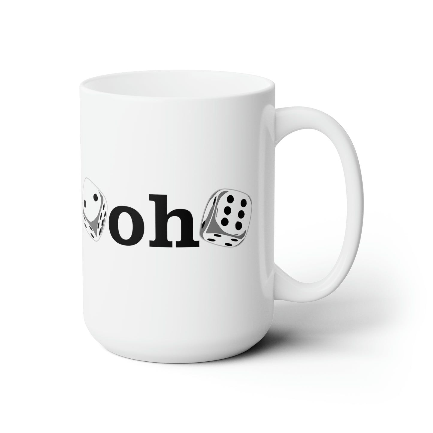 "Two oh Six" Dice 15 oz Microwave-Safe Ceramic Mug