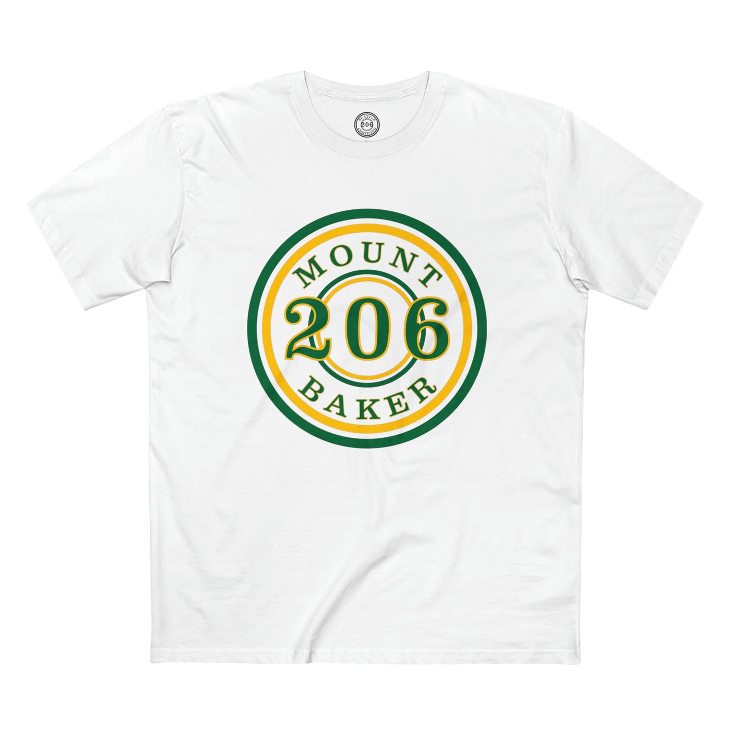 "Neighborhood Collection" 206 Mt. Baker Unisex T-Shirt
