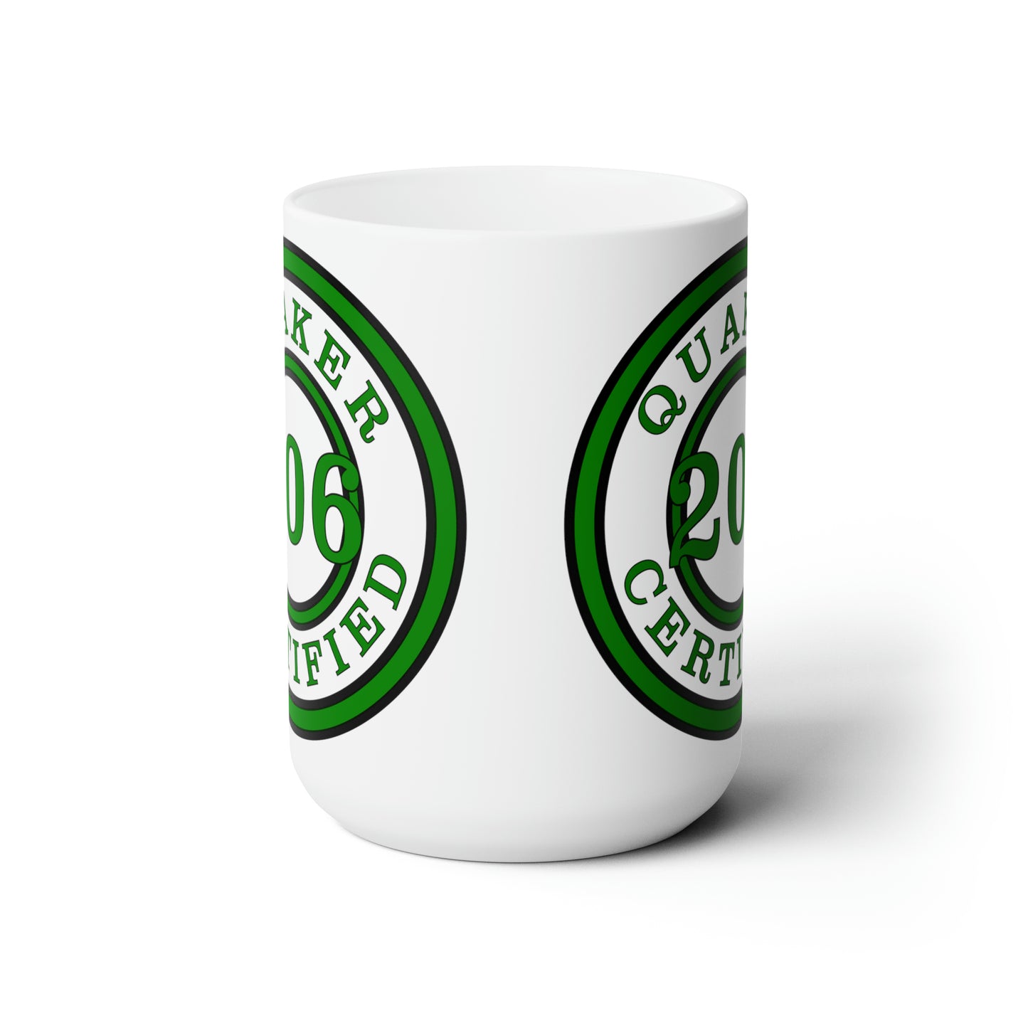 Seattle Certified Franklin 15 oz Microwave-Safe Ceramic Mug