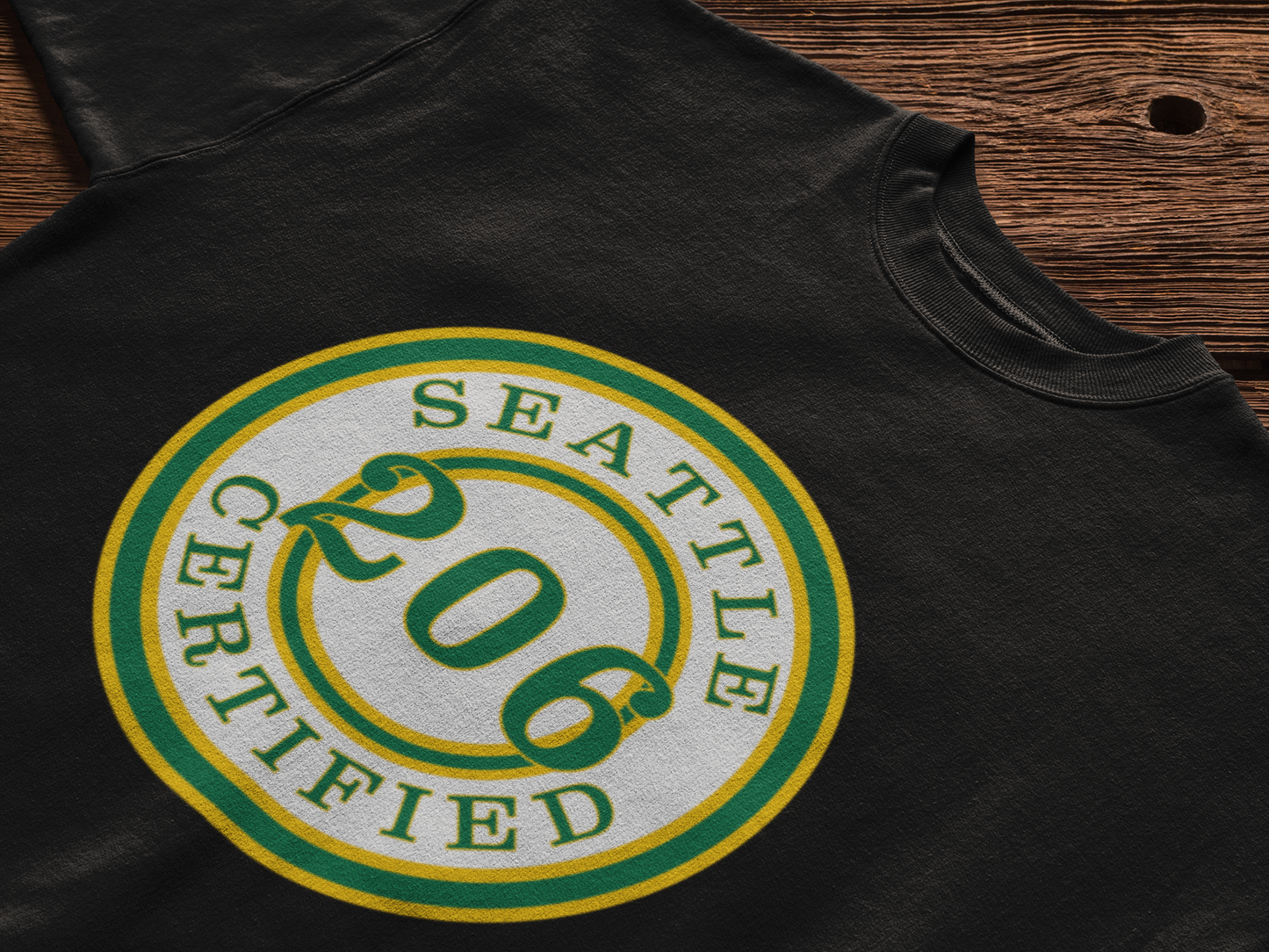 "Seattle Certified" Slam Dunk Sonics Unisex Heavy T-Shirt