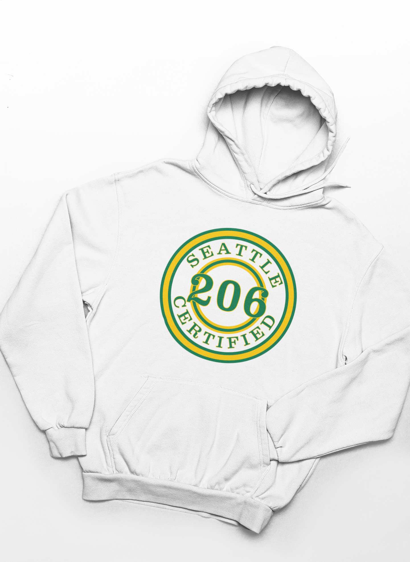 "Seattle Certified" Slam Dunk Sonics Hoodie