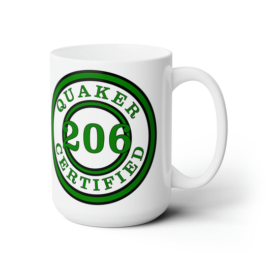 Seattle Certified Franklin 15 oz Microwave-Safe Ceramic Mug