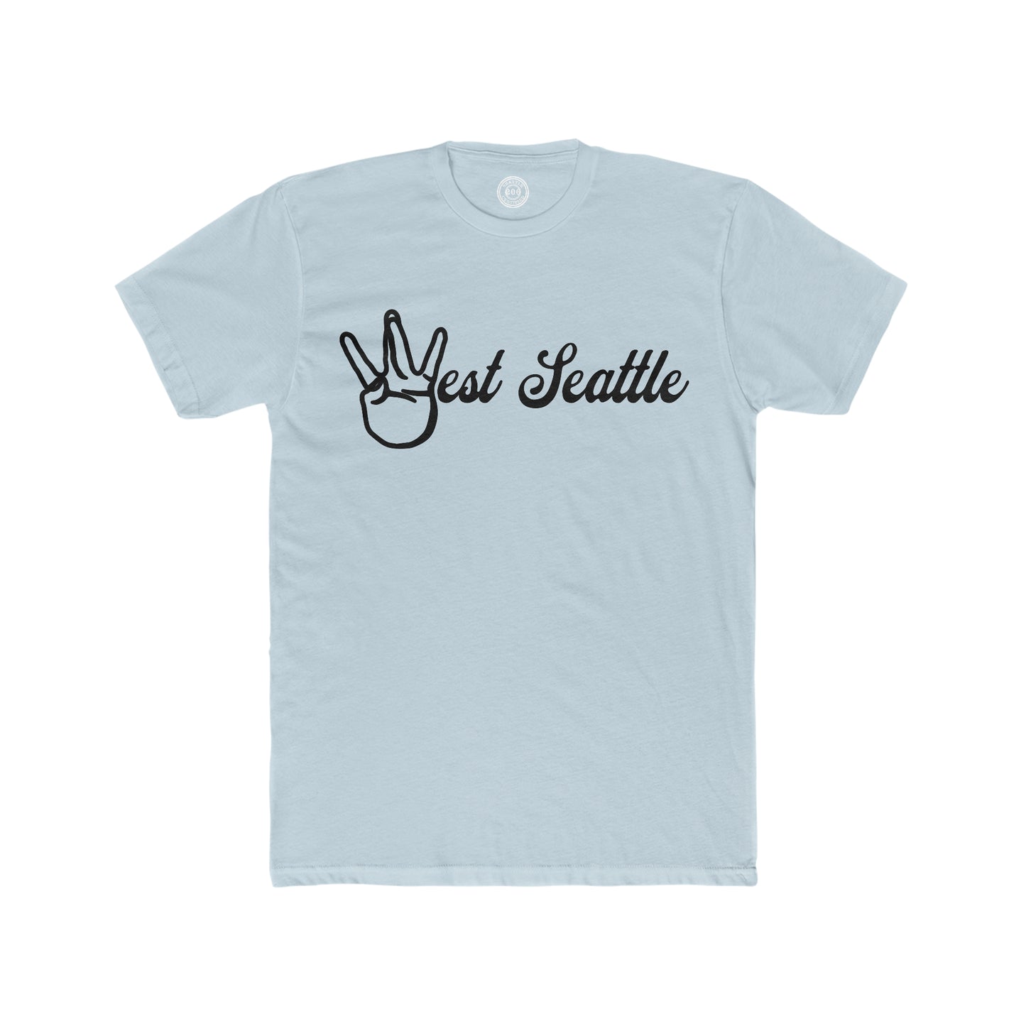 "Neighborhood Collection" West Seattle Unisex Cotton Crew Tee