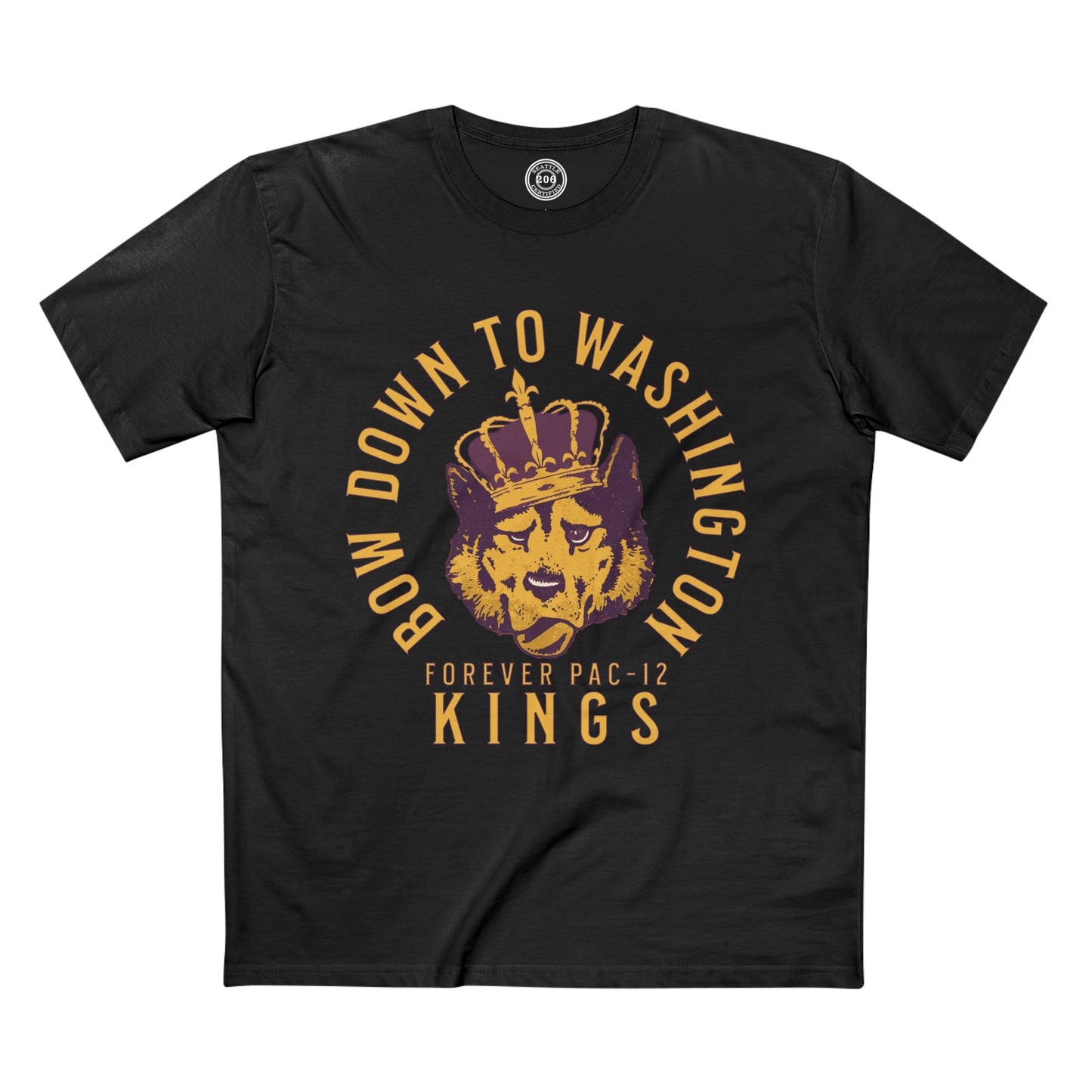 "Bow Down To Washington" Forever Pac-12 Kings T-Shirt