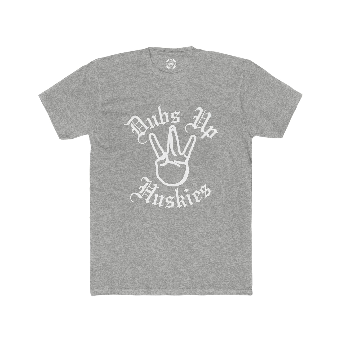 "Dubs Up" Washington Huskies Unisex Cotton Crew Tee