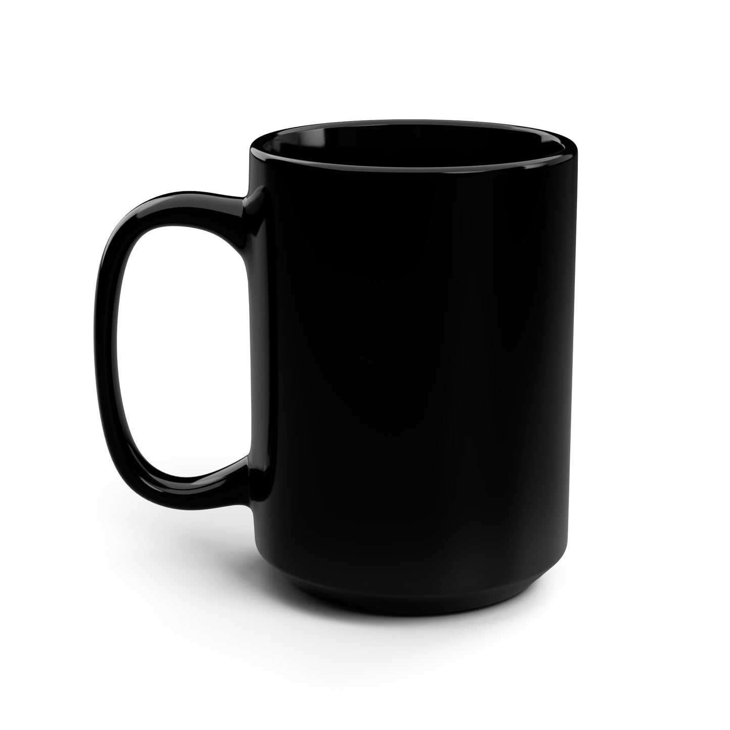 "Seattle Originals" 206 Dominoes Black Mug, 15oz