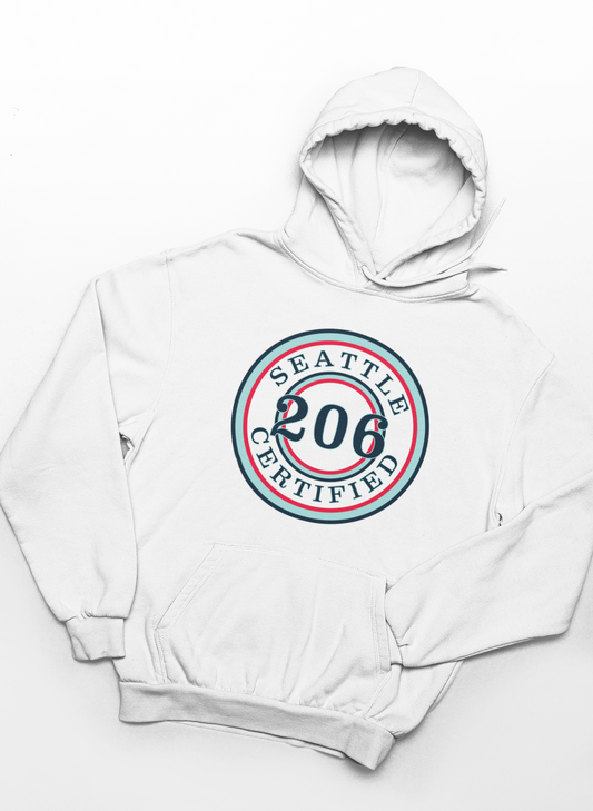"Seattle Certified" Hat Trick Kraken Hoodie