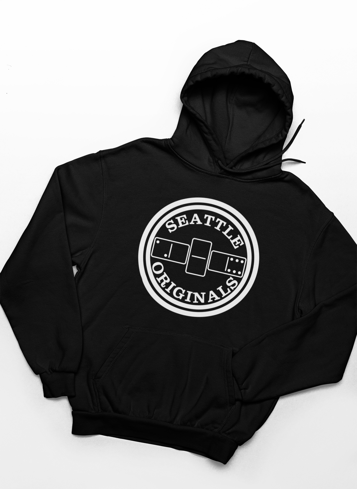 "Seattle Originals" 206 Dominoes Hoodie