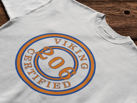 Seattle Certified Rainier Beach Vikings Unisex Heavy T-Shirt